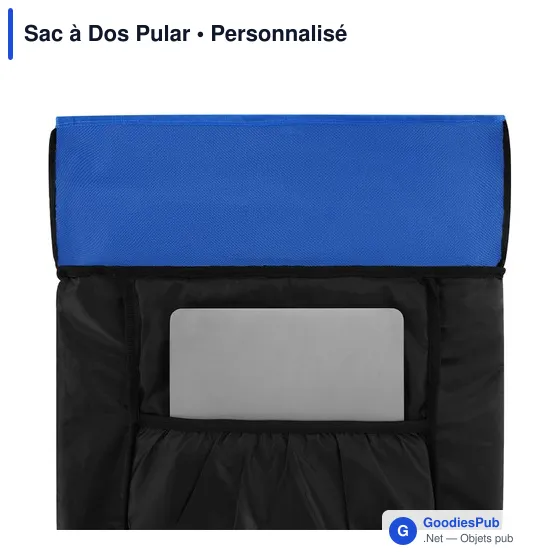 Sac à dos personnalisable Pular avec logo - polyester recyclé - Image 10