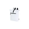 Variante blanc - Sac à dos personnalisable Pular avec logo - polyester recyclé
