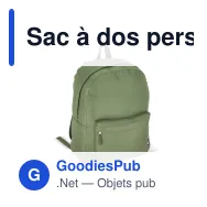 Sac à dos personnalisable en R-PET 600D 20 L avec logo - Neuf coloris - Miniature 10