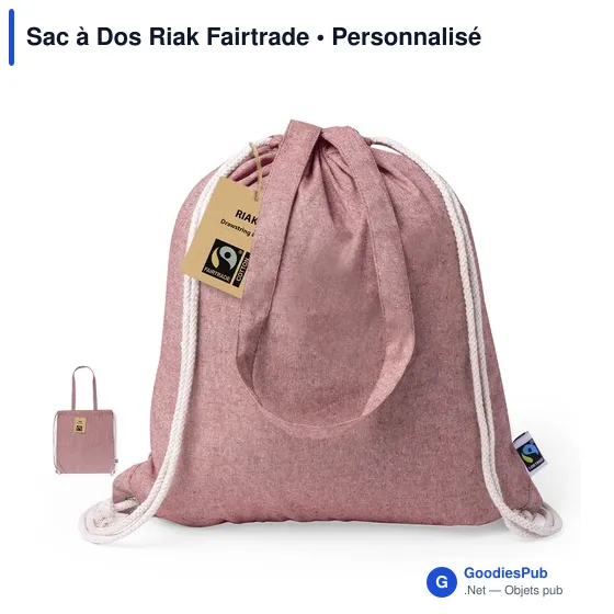 Sac à Dos Riak Fairtrade - Image 11