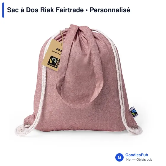Sac à Dos Riak Fairtrade - Image 4