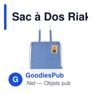 Sac à Dos Riak Fairtrade - Miniature 5