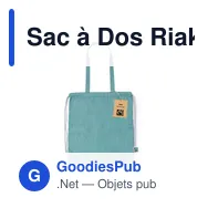 Sac à Dos Riak Fairtrade - Miniature 7