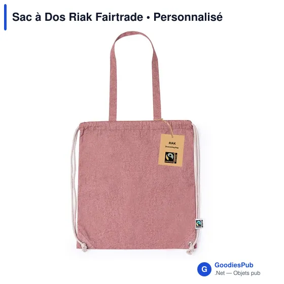Sac à Dos Riak Fairtrade - Image 8