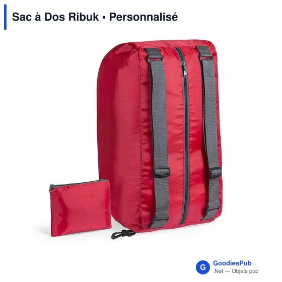 Sac à dos personnalisable Ribuk avec logo pour entreprises - Image 11