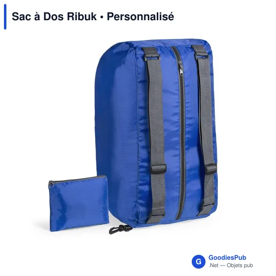 Sac à dos personnalisable Ribuk avec logo pour entreprises - Image 12