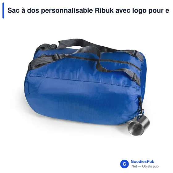 Sac à dos personnalisable Ribuk avec logo pour entreprises - Image 4
