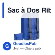 Sac à dos personnalisable Ribuk avec logo pour entreprises - Miniature 7