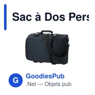 Sac à Dos Personnalisable Rigan avec Logo - Design Urbain - Miniature 4