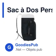 Sac à Dos Personnalisable Rigan avec Logo - Design Urbain - Miniature 5