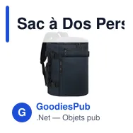 Sac à Dos Personnalisable Rigan avec Logo - Design Urbain - Miniature 10