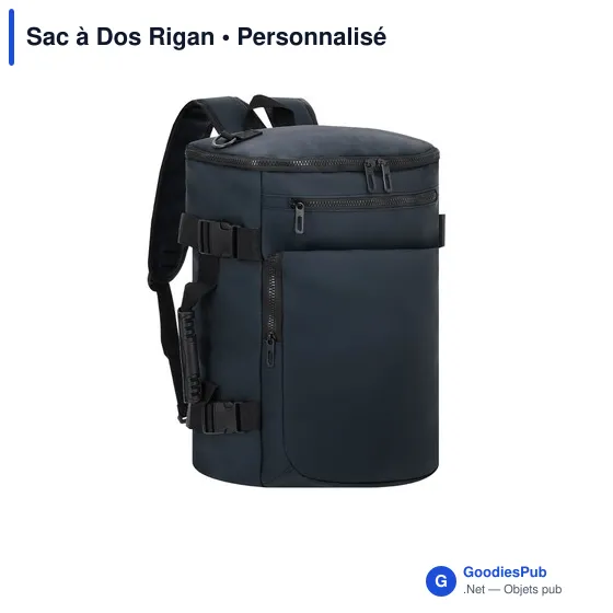 Sac à Dos Personnalisable Rigan avec Logo - Design Urbain - Image 10