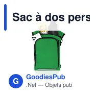 Sac à dos personnalisable Rinix avec logo - Écologique et pratique - Miniature 5