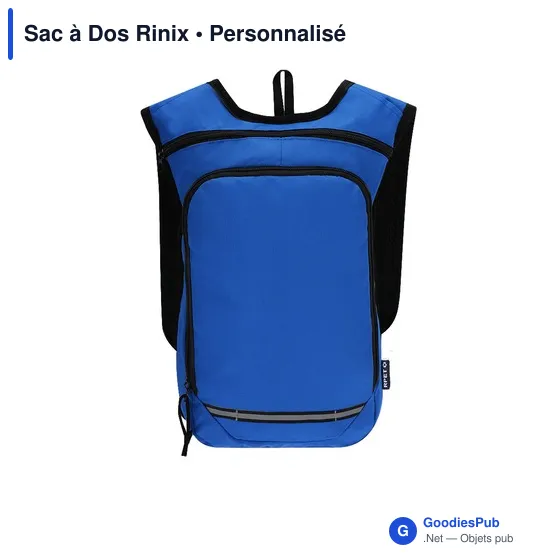 Sac à dos personnalisable Rinix avec logo - Écologique et pratique - Image 7