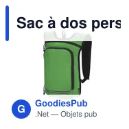 Sac à dos personnalisable Rinix avec logo - Écologique et pratique - Miniature 8