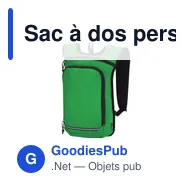 Sac à dos personnalisable Rinix avec logo - Écologique et pratique - Miniature 9