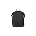 Variante noir - Sac à dos roll-top personnalisable Hermann avec logo