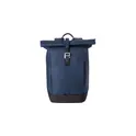Variante bleu - Sac à dos roll-top personnalisable en polyester 600D avec logo