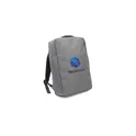 Variante gris - Sac à dos personnalisable RPET pour ordinateur portable 15,6" - Logo