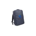 Variante bleu marine - Sac à dos personnalisable RPET pour ordinateur portable 15,6" - Logo