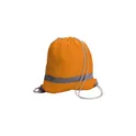 Variante orange - Sac à dos personnalisable 'sécurité' Sylvie avec logo