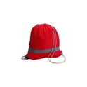 Variante rouge - Sac à dos personnalisable 'sécurité' Sylvie avec logo