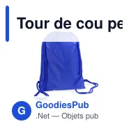 Tour de cou personnalisable avec logo pour entreprises - Miniature 3