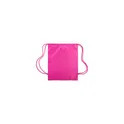 Variante fuchsia - Tour de cou personnalisable avec logo pour entreprises
