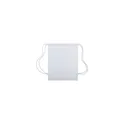 Variante blanc - Tour de cou personnalisable avec logo pour entreprises