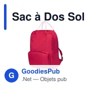 Sac à dos personnalisable Soken avec logo - Design urbain - Miniature 7
