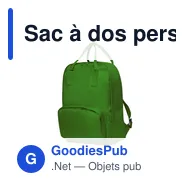 Sac à dos personnalisable Soken avec logo - Design urbain - Miniature 10