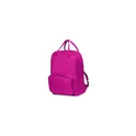 Variante fuchsia - Sac à dos personnalisable Soken avec logo - Design urbain