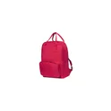 Variante rouge - Sac à dos personnalisable Soken avec logo - Design urbain