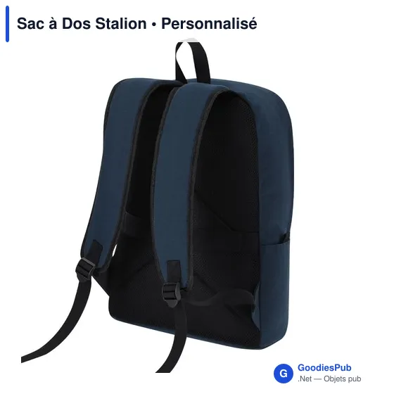 Sac à dos personnalisable Stalion avec logo - Coton recyclé - Image 10