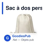 Sac à dos personnalisable en polyester pour logo - Lizcom - Miniature 1