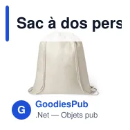 Sac à dos personnalisable en polyester pour logo - Lizcom - Miniature 3
