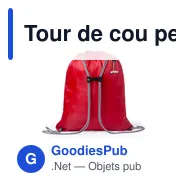 Tour de cou personnalisable avec logo pour entreprises - Miniature 11