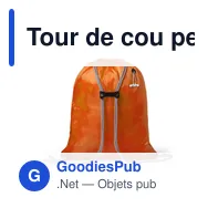 Tour de cou personnalisable avec logo pour entreprises - Miniature 10