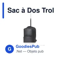 Sac à Dos Trolley Gibut - Miniature 1