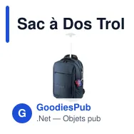 Sac à Dos Trolley Haltrix - Miniature 3