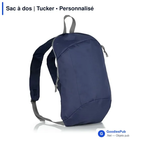Sac à dos personnalisable Tucker avec logo pour vos événements - Image 3
