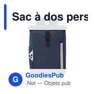 Sac à dos personnalisable Wendell avec logo - Écologique et pratique - Miniature 6