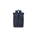Variante bleu marine - Sac à dos personnalisable Wendell avec logo - Écologique et pratique