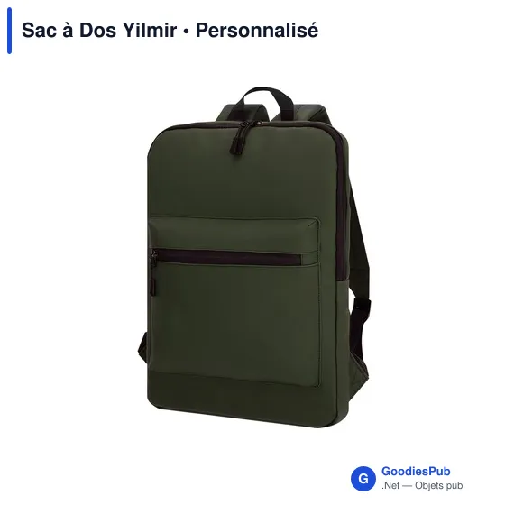 Sac à Dos Personnalisable Yilmir avec Logo pour Ordinateur - Image 1