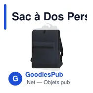 Sac à Dos Personnalisable Yilmir avec Logo pour Ordinateur - Miniature 11