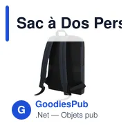 Sac à Dos Personnalisable Yilmir avec Logo pour Ordinateur - Miniature 4