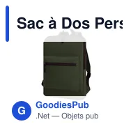Sac à Dos Personnalisable Yilmir avec Logo pour Ordinateur - Miniature 7