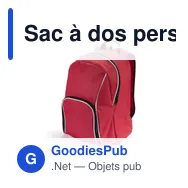 Sac à dos personnalisable Yondix avec logo pour entreprises - Miniature 8