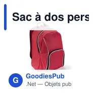 Sac à dos personnalisable Yondix avec logo pour entreprises - Miniature 9