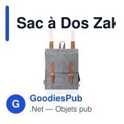 Sac à Dos Zakian - Miniature 2